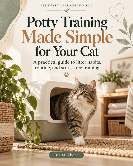Potty Training Made Simple for Your Cat | Digital Ebook